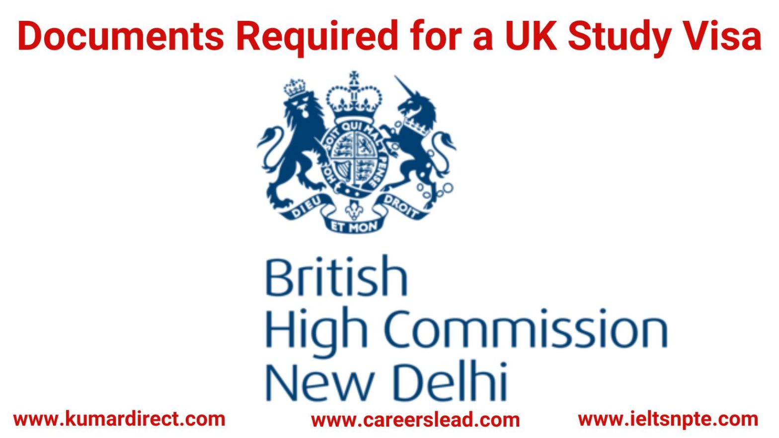 Documents required for a UK Study Visa
