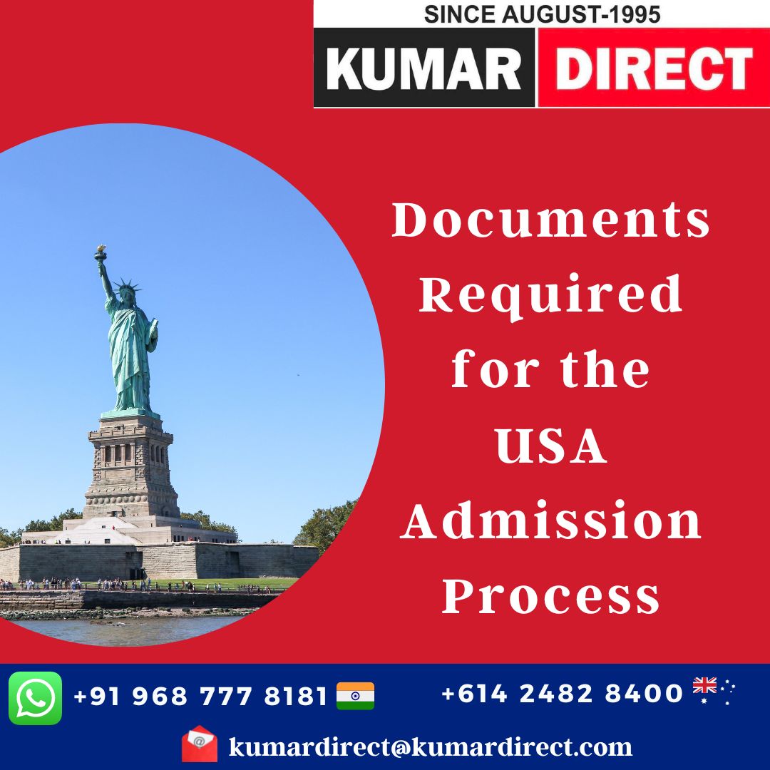 Documents Required for USA Admission Process