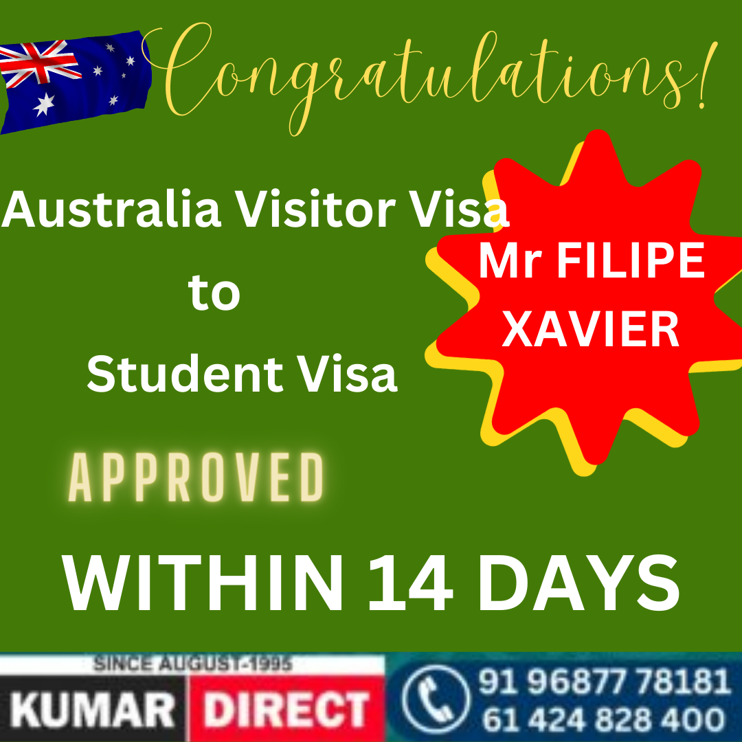 Australia Visitor Visa to Student Visa without Funds & English TEST | Happy Student